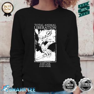 Total Animal Liberation Every Cage Every Snake Everywhere Sweatshirt
