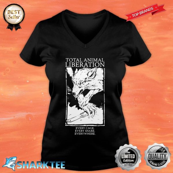 Total Animal Liberation Every Cage Every Snake Everywhere V-neck