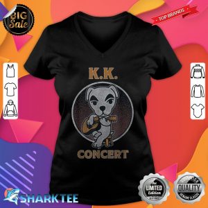 Animal Crossing K.K. Slider Front And Back Concert V-neck