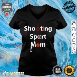 Shooting Sport Mom v-neck