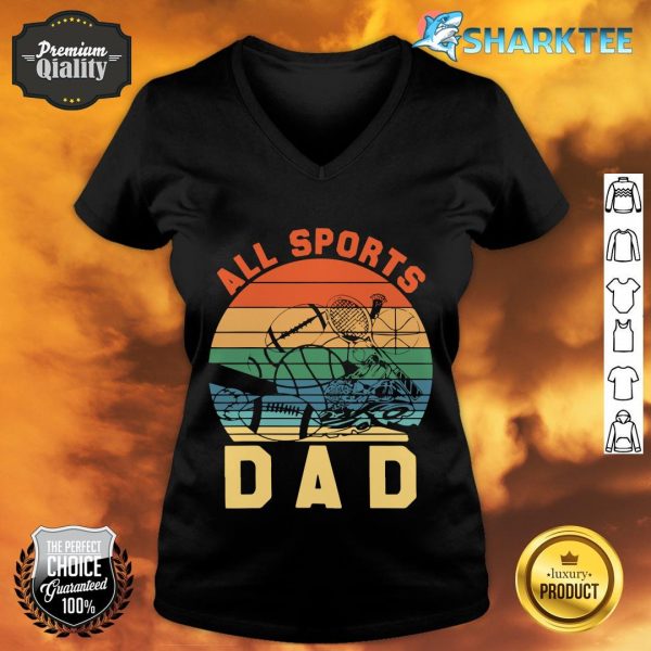 All Sports Dad v-neck