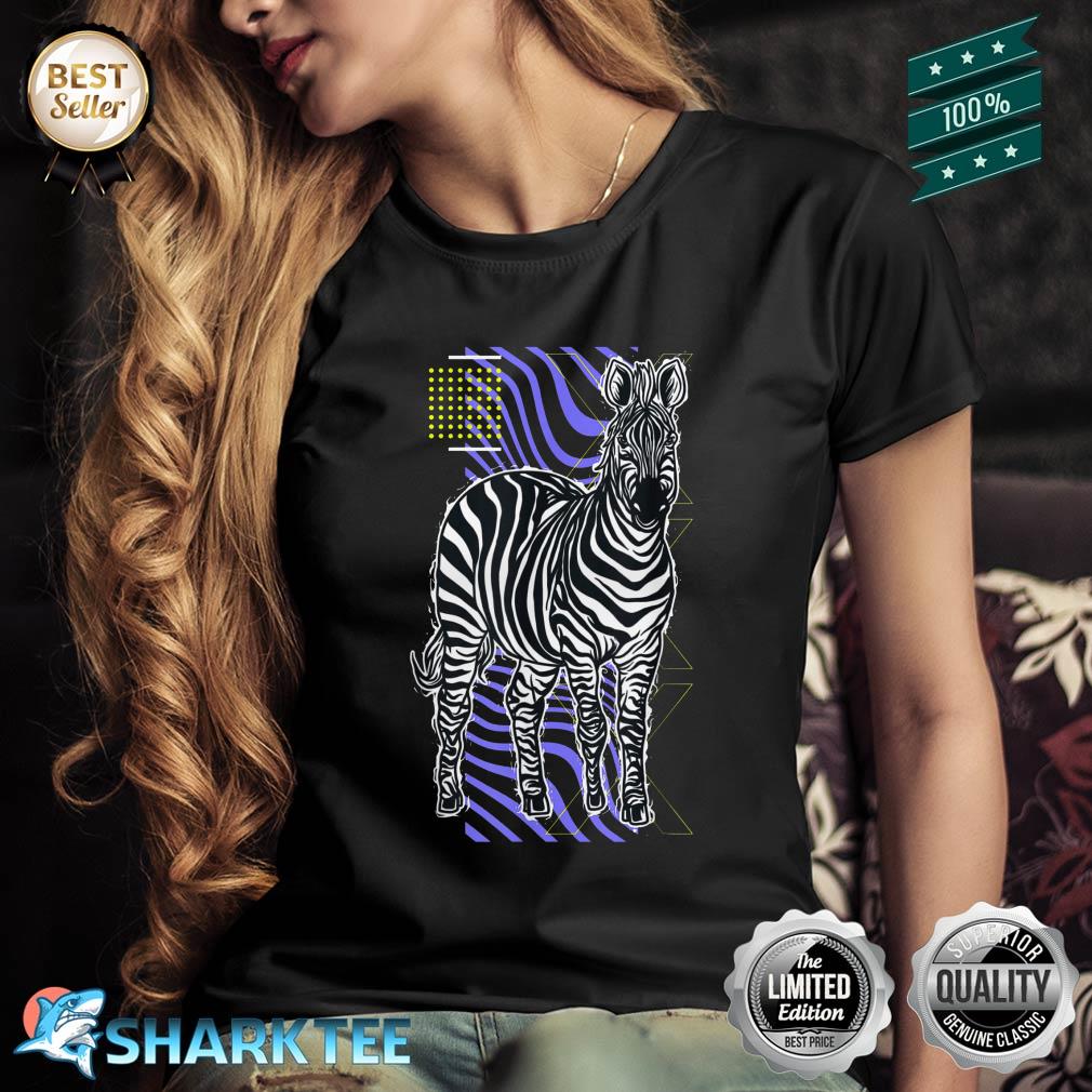 Zebra Tshirt For Men In Africa Animal Wild Zoo Horse Shirt