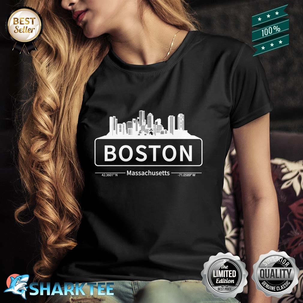Boston Massachusetts Skyline Boston MA Shirt