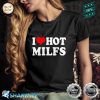 I love Hot Milfs Lustiges I Heart Hot Milfs PaarSet Langarmshirt Shirt