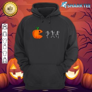 Pumpkin Skeleton Dancing Halloween Costume Kids Boys Girls hoodie