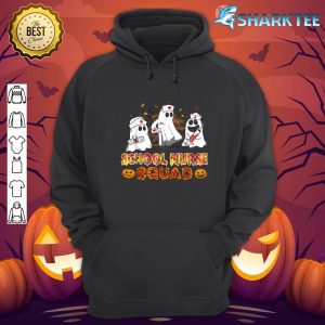 School Nurse Squad Funny Cute Ghost Halloween Pumpkin hoodie