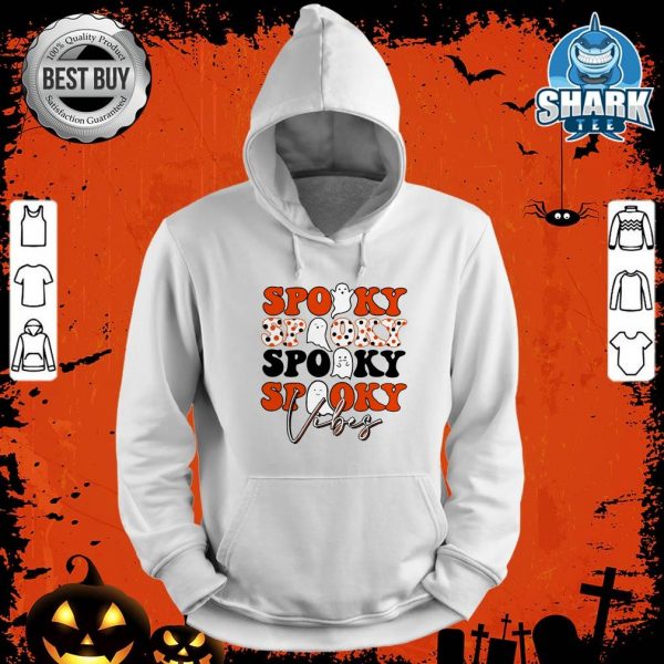 Groovy Spooky Vibes Halloween Ghost Spooky Autumn Season hoodie