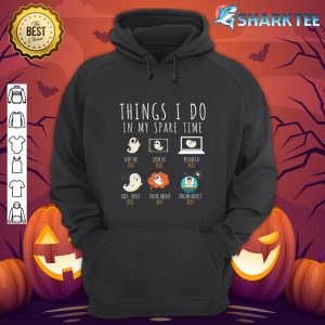 Funny Halloween Ghost Things I Do in My Spare Time Ghost Boo Premium hoodie
