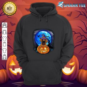 Great Dane Witch Hat Pumpkin Scary Halloween Dog Lovers hoodie