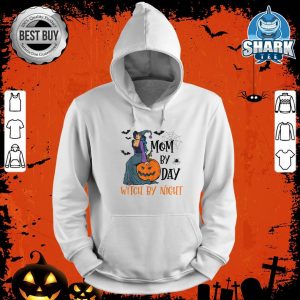 Mom By Day Witch By Night Halloween Mom hoodie