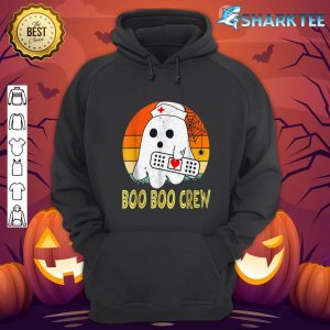 Cute Ghost RN Nurse Halloween Costume, Boo Boo Crew hoodie