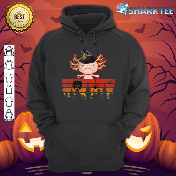 Cute Axolotl Halloween Costumes Pumpkin Vintage Boys Kids Premium hoodie