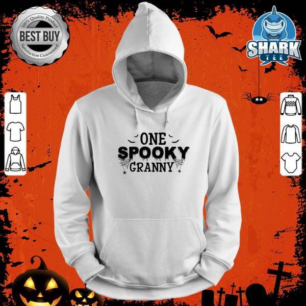 Womens One Spooky Granny Group Matching Family Halloween Costumes Premium hoodie