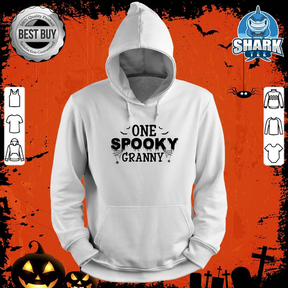 Womens One Spooky Granny Group Matching Family Halloween Costumes Premium hoodie