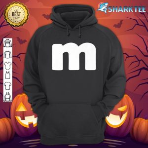 Funny Letter M Chocolate Candy Halloween Team Groups Costume Premium hoodie