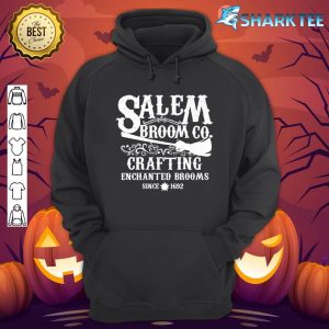 Halloween Witch Womens Salem Broom Company Premium hoodie