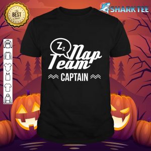 Nap Team Captain Costume Funny Easy Halloween Gift shirt