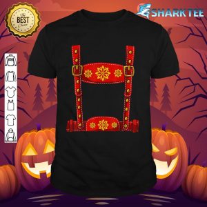 Oktoberfest Halloween Costume Mens Lederhosen shirt