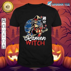 Ramen Witch for Halloween shirt