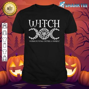 Witch Wiccan Pagan W I T C H shirt