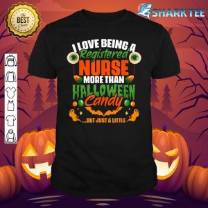 Medical Pumpkin RN Registered Nurse Halloween Costume shirt