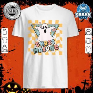 Funny Halloween Spooky Season Fall Season Cute Ghost Malone shirt