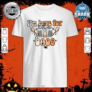 I'm Here For The Boos Funny Drinking Halloween Mom Mama shirt