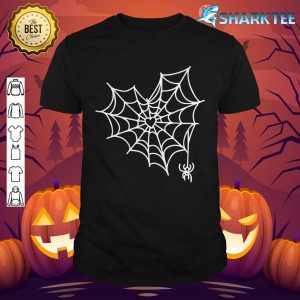 Spider Web Heart Cute Halloween Goth Premium shirt
