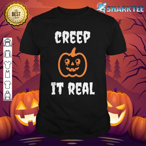 Halloween Spooky Pumpkin Funny Pun Goth and Gothic Premium shirt