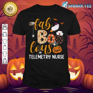 Fabulous Nurse Costume Faboolous Telemetry Nurse Halloween shirt