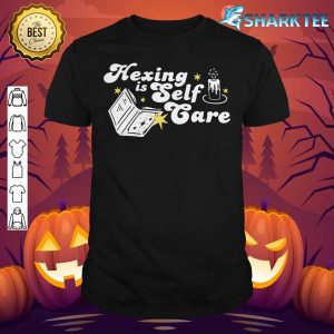 Hexing Is Self Care Witches Halloween Apparel shirt