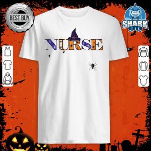 Cute Nurse Lover Funny Spider Nurse Lover Halloween Costume Premium shirt