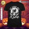 At Dusk We Ride, Halloween Witch Premium shirt