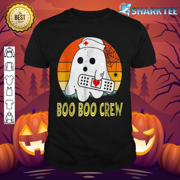 Cute Ghost RN Nurse Halloween Costume, Boo Boo Crew shirt