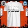 Team Paraprofessional Boo Crew Halloween Ghost Boo Cat Premium shirt
