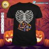 New Dad Skeleton Shirts Men Halloween Skull Rib Cage Candies shirt