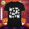 Cats and Skulls Pattern Halloween Premium shirt