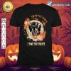 Dachshund Dog Owner Halloween Pumpkin Humor Funny shirt