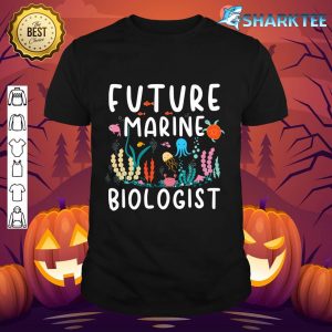 Future Marine Biologist Cute Costume Kid Child Adult shirt