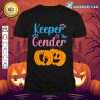 Keeper Of The Gender Reveal Baby Pregnancy Halloween Party shirt