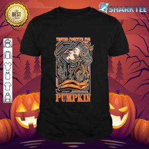 Funny Mecha Halloween Tested Positive for Pumpkin shirt