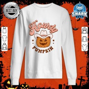 Howdy Pumpkin Rodeo Western Country Fall Southern Halloween sweatshirt