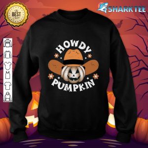 Howdy Pumpkin Western Country Southern Halloween sweatshirt