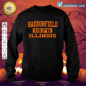 Halloween Spooky Scary Haddonfield Illinois Halloween 1978 sweatshirt