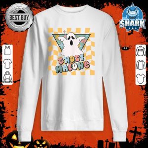 Funny Halloween Spooky Season Fall Season Cute Ghost Malone sweatshirt