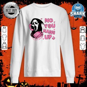 No You Hang Up First Ghost Calling Halloween sweatshirt