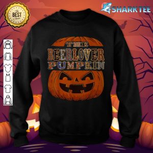 The Beerlover Pumpkin Halloween Costume Beer sweatshirt
