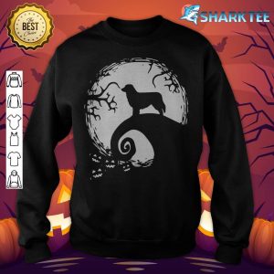 Australian Shepherd And Moon Halloween Classic Monster sweatshirt