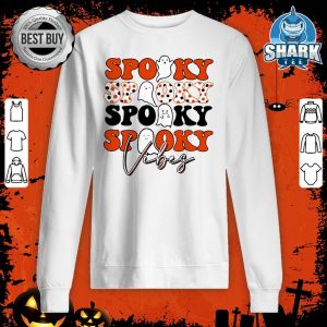 Groovy Spooky Vibes Halloween Ghost Spooky Autumn Season sweatshirt