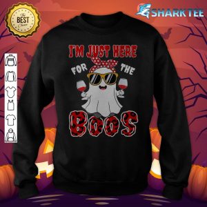 I'm Just Here For The Boos Ween Lovers Boo Ghost Halloween sweatshirt